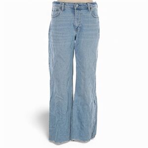 Abercrombie & Fitch Light Blue The Baggy Low Rise Size 8 Regular 29 Waist